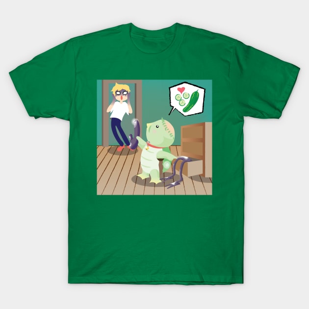 Kappa + “cucumber “ T-Shirt by tommyibrado